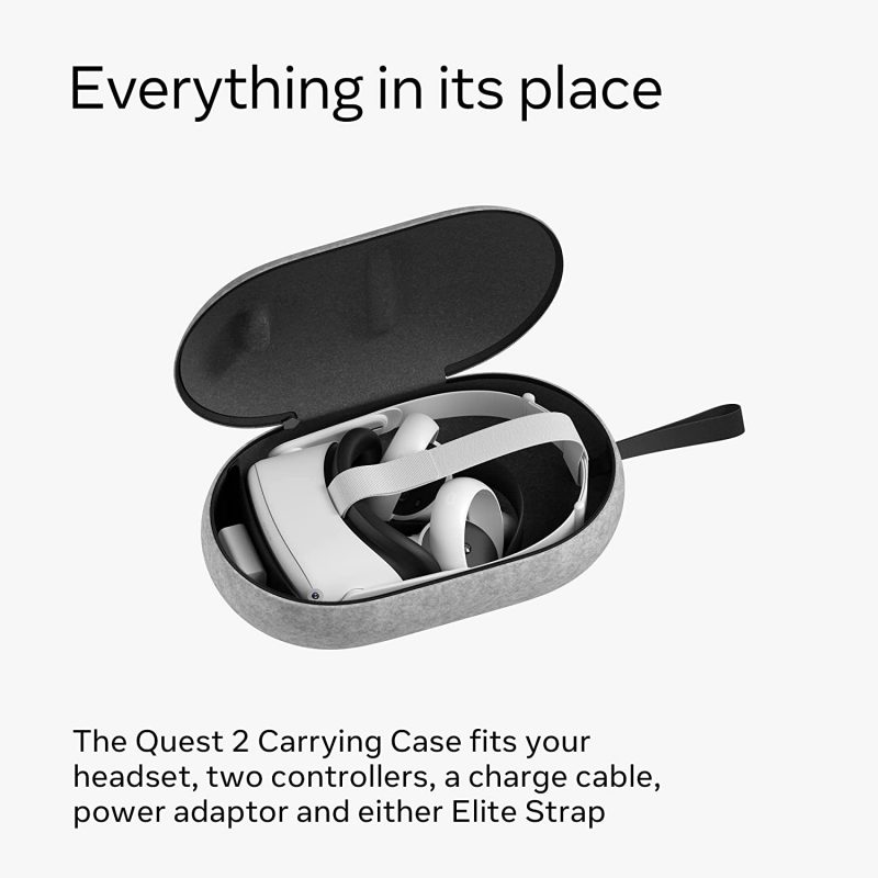 Quest 2 Carrying Case for Lightweight, Portable Protection - Image 2